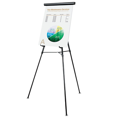 Universal® wholesale. UNIVERSAL 3-leg Telescoping Easel With Pad Retainer, Adjusts 34