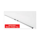 Universal® wholesale. UNIVERSAL® Frameless Magnetic Glass Marker Board, 36" X 24", White. HSD Wholesale: Janitorial Supplies, Breakroom Supplies, Office Supplies.