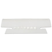 Universal® wholesale. UNIVERSAL® Hanging File Folder Plastic Index Tabs, 1-3-cut Tabs, Clear, 3.5" Wide, 25-pack. HSD Wholesale: Janitorial Supplies, Breakroom Supplies, Office Supplies.