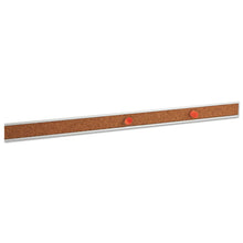 Load image into Gallery viewer, Universal® wholesale. UNIVERSAL Cork Bulletin Bar, Brown, 18 X 1. HSD Wholesale: Janitorial Supplies, Breakroom Supplies, Office Supplies.