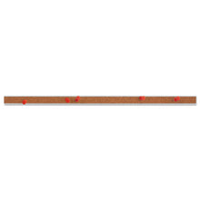 Load image into Gallery viewer, Universal® wholesale. UNIVERSAL Cork Bulletin Bar, Brown, 18 X 1. HSD Wholesale: Janitorial Supplies, Breakroom Supplies, Office Supplies.