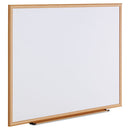 Universal® wholesale. UNIVERSAL® Dry Erase Board, Melamine, 48 X 36, Oak Frame. HSD Wholesale: Janitorial Supplies, Breakroom Supplies, Office Supplies.