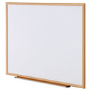 Universal® wholesale. UNIVERSAL® Dry Erase Board, Melamine, 48 X 36, Oak Frame. HSD Wholesale: Janitorial Supplies, Breakroom Supplies, Office Supplies.