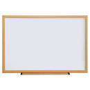 Universal® wholesale. UNIVERSAL® Dry Erase Board, Melamine, 36 X 24, Oak Frame. HSD Wholesale: Janitorial Supplies, Breakroom Supplies, Office Supplies.