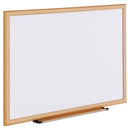 Universal® wholesale. UNIVERSAL® Dry Erase Board, Melamine, 36 X 24, Oak Frame. HSD Wholesale: Janitorial Supplies, Breakroom Supplies, Office Supplies.
