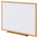 Universal® wholesale. UNIVERSAL® Dry Erase Board, Melamine, 36 X 24, Oak Frame. HSD Wholesale: Janitorial Supplies, Breakroom Supplies, Office Supplies.