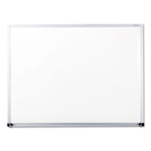 Load image into Gallery viewer, Universal® wholesale. UNIVERSAL® Dry-erase Board, Melamine, 24 X 18, Satin-finished Aluminum Frame. HSD Wholesale: Janitorial Supplies, Breakroom Supplies, Office Supplies.