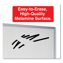 Load image into Gallery viewer, Universal® wholesale. UNIVERSAL® Dry Erase Board, Melamine, 72 X 48, Satin-finished Aluminum Frame. HSD Wholesale: Janitorial Supplies, Breakroom Supplies, Office Supplies.