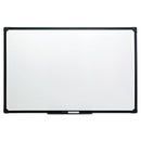 Universal® wholesale. UNIVERSAL® Dry Erase Board, Melamine, 36 X 24, Black Frame. HSD Wholesale: Janitorial Supplies, Breakroom Supplies, Office Supplies.
