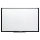 Universal® wholesale. UNIVERSAL® Dry Erase Board, Melamine, 48 X 36, Black Frame. HSD Wholesale: Janitorial Supplies, Breakroom Supplies, Office Supplies.