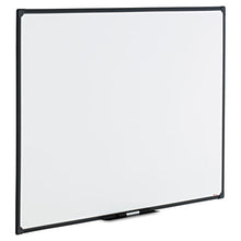 Load image into Gallery viewer, Universal® wholesale. UNIVERSAL® Dry Erase Board, Melamine, 48 X 36, Black Frame. HSD Wholesale: Janitorial Supplies, Breakroom Supplies, Office Supplies.