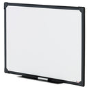 Universal® wholesale. UNIVERSAL® Dry Erase Board, Melamine, 24 X 18, Black Frame. HSD Wholesale: Janitorial Supplies, Breakroom Supplies, Office Supplies.