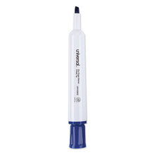 Load image into Gallery viewer, Universal™ wholesale. UNIVERSAL® Dry Erase Marker, Broad Chisel Tip, Blue, Dozen. HSD Wholesale: Janitorial Supplies, Breakroom Supplies, Office Supplies.