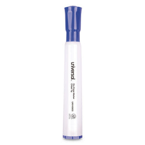 Universal™ wholesale. UNIVERSAL® Dry Erase Marker, Broad Chisel Tip, Blue, Dozen. HSD Wholesale: Janitorial Supplies, Breakroom Supplies, Office Supplies.