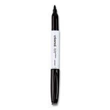 Load image into Gallery viewer, Universal™ wholesale. UNIVERSAL® Pen Style Dry Erase Marker, Fine Bullet Tip, Black, Dozen. HSD Wholesale: Janitorial Supplies, Breakroom Supplies, Office Supplies.