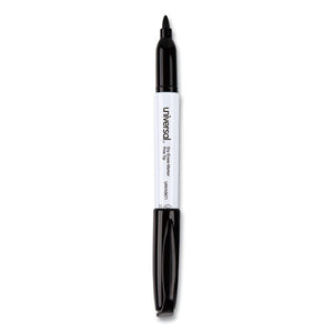 Universal™ wholesale. UNIVERSAL® Pen Style Dry Erase Marker, Fine Bullet Tip, Black, Dozen. HSD Wholesale: Janitorial Supplies, Breakroom Supplies, Office Supplies.