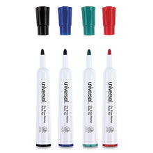 Load image into Gallery viewer, Universal™ wholesale. UNIVERSAL® Dry Erase Marker, Medium Bullet Tip, Assorted Colors, 4-set. HSD Wholesale: Janitorial Supplies, Breakroom Supplies, Office Supplies.