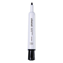 Load image into Gallery viewer, Universal™ wholesale. UNIVERSAL® Dry Erase Marker, Medium Bullet Tip, Black, Dozen. HSD Wholesale: Janitorial Supplies, Breakroom Supplies, Office Supplies.