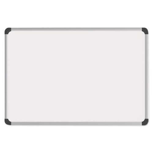 Universal® wholesale. UNIVERSAL® Magnetic Steel Dry Erase Board, 24 X 18, White, Aluminum Frame. HSD Wholesale: Janitorial Supplies, Breakroom Supplies, Office Supplies.