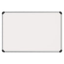Universal® wholesale. UNIVERSAL® Magnetic Steel Dry Erase Board, 48 X 36, White, Aluminum Frame. HSD Wholesale: Janitorial Supplies, Breakroom Supplies, Office Supplies.