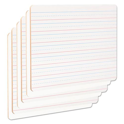 Universal® wholesale. UNIVERSAL® Lap-learning Dry-erase Board, Lined, 11 3-4" X 8 3-4", White, 6-pack. HSD Wholesale: Janitorial Supplies, Breakroom Supplies, Office Supplies.