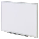 Universal® wholesale. UNIVERSAL® Dry Erase Board, Melamine, 36 X 24, Aluminum Frame. HSD Wholesale: Janitorial Supplies, Breakroom Supplies, Office Supplies.