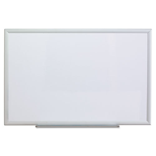 Universal® wholesale. UNIVERSAL® Dry Erase Board, Melamine, 36 X 24, Aluminum Frame. HSD Wholesale: Janitorial Supplies, Breakroom Supplies, Office Supplies.