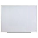 Universal® wholesale. UNIVERSAL® Dry Erase Board, Melamine, 48 X 36, Aluminum Frame. HSD Wholesale: Janitorial Supplies, Breakroom Supplies, Office Supplies.