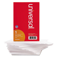 Load image into Gallery viewer, Universal® wholesale. UNIVERSAL® Loose White Memo Sheets, 4 X 6, Unruled, Plain White, 500-pack. HSD Wholesale: Janitorial Supplies, Breakroom Supplies, Office Supplies.