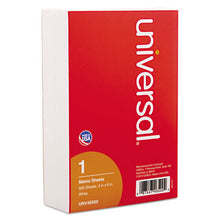 Load image into Gallery viewer, Universal® wholesale. UNIVERSAL® Loose White Memo Sheets, 4 X 6, Unruled, Plain White, 500-pack. HSD Wholesale: Janitorial Supplies, Breakroom Supplies, Office Supplies.