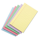 Universal® wholesale. UNIVERSAL® Index Cards, 4 X 6, Blue-salmon-green-cherry-canary, 100-pack. HSD Wholesale: Janitorial Supplies, Breakroom Supplies, Office Supplies.