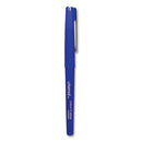 Universal™ wholesale. UNIVERSAL® Stick Porous Point Pen, Medium 0.7mm, Blue Ink-barrel, Dozen. HSD Wholesale: Janitorial Supplies, Breakroom Supplies, Office Supplies.