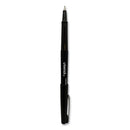 Universal™ wholesale. UNIVERSAL® Stick Porous Point Pen, Medium 0.7mm, Black Ink-barrel, Dozen. HSD Wholesale: Janitorial Supplies, Breakroom Supplies, Office Supplies.