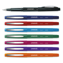 Load image into Gallery viewer, Universal™ wholesale. UNIVERSAL® Stick Porous Point Pen, Medium 0.7mm, Assorted Ink-barrel, 8-pack. HSD Wholesale: Janitorial Supplies, Breakroom Supplies, Office Supplies.