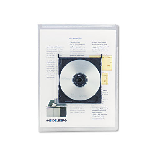 Universal® wholesale. UNIVERSAL® Transparent Deluxe Locking Project Files With Cd-rom Holder, Letter Size, Clear, 25-pack. HSD Wholesale: Janitorial Supplies, Breakroom Supplies, Office Supplies.