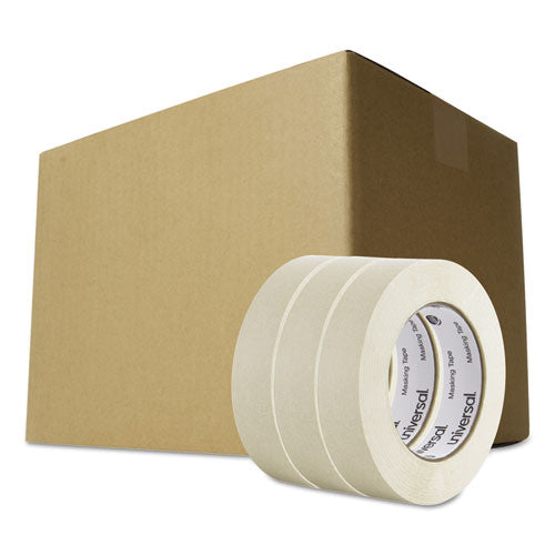 Universal® wholesale. UNIVERSAL® General-purpose Masking Tape, 3" Core, 24 Mm X 54.8 M, Beige, 36-carton. HSD Wholesale: Janitorial Supplies, Breakroom Supplies, Office Supplies.