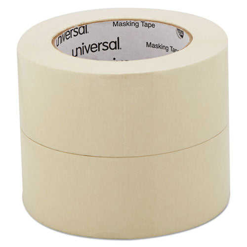 Universal® wholesale. UNIVERSAL® General-purpose Masking Tape, 3" Core, 48 Mm X 54.8 M, Beige, 24-carton. HSD Wholesale: Janitorial Supplies, Breakroom Supplies, Office Supplies.