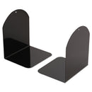 Universal® wholesale. UNIVERSAL® Magnetic Bookends, 6 X 5 X 7, Metal, Black. HSD Wholesale: Janitorial Supplies, Breakroom Supplies, Office Supplies.