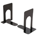 Universal® wholesale. UNIVERSAL® Economy Bookends, Nonskid, 5 7-8 X 8 1-4 X 9, Heavy Gauge Steel, Black. HSD Wholesale: Janitorial Supplies, Breakroom Supplies, Office Supplies.