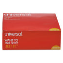 UNIVERSAL® #2 Woodcase Pencil, Hb (#2), Black Lead, Yellow Barrel, 144-box
