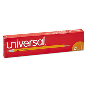 Universal™ wholesale. UNIVERSAL® #2 Woodcase Pencil, Hb (#2), Black Lead, Yellow Barrel, Dozen. HSD Wholesale: Janitorial Supplies, Breakroom Supplies, Office Supplies.