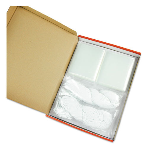 Universal® wholesale. UNIVERSAL Clear Badge Holders W-garment-safe Clips, 2 1-4 X 3 1-2, White Inserts, 50-box. HSD Wholesale: Janitorial Supplies, Breakroom Supplies, Office Supplies.