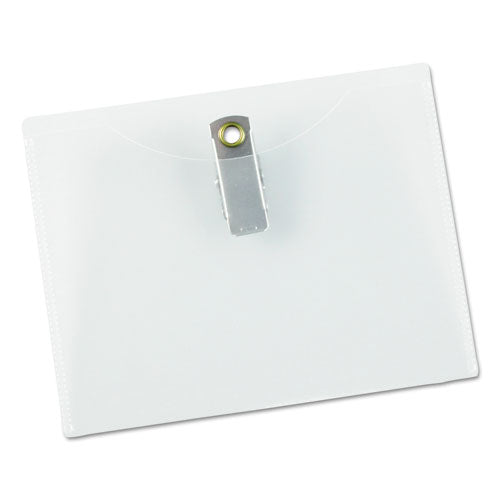 Universal® wholesale. UNIVERSAL Clear Badge Holders W-garment-safe Clips, 3 X 4, White Inserts, 50-box. HSD Wholesale: Janitorial Supplies, Breakroom Supplies, Office Supplies.