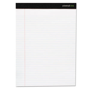 Universal® wholesale. UNIVERSAL® Premium Ruled Writing Pads, Narrow Rule, 5 X 8, White, 50 Sheets, 6-pack. HSD Wholesale: Janitorial Supplies, Breakroom Supplies, Office Supplies.