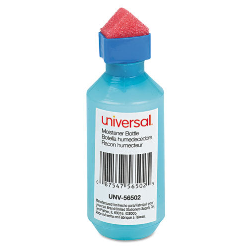 Universal® wholesale. UNIVERSAL® Squeeze Bottle Moistener, 2 Oz, Blue. HSD Wholesale: Janitorial Supplies, Breakroom Supplies, Office Supplies.