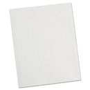 Universal® wholesale. UNIVERSAL® Two-pocket Portfolio, Embossed Leather Grain Paper, White, 25-box. HSD Wholesale: Janitorial Supplies, Breakroom Supplies, Office Supplies.