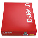 Universal® wholesale. UNIVERSAL Clear Front Report Cover, Tang Fasteners, Letter Size, Black, 25-box. HSD Wholesale: Janitorial Supplies, Breakroom Supplies, Office Supplies.