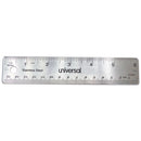 Universal® wholesale. UNIVERSAL® Stainless Steel Ruler, Standard-metric, 6". HSD Wholesale: Janitorial Supplies, Breakroom Supplies, Office Supplies.