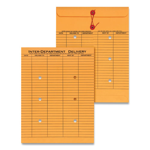 Universal® wholesale. UNIVERSAL® String And Button Interoffice Envelope,