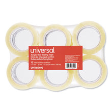 Load image into Gallery viewer, Universal® wholesale. UNIVERSAL® Deluxe General-purpose Acrylic Box Sealing Tape, 3&quot; Core, 1.88&quot; X 110 Yds, Clear, 12-pack. HSD Wholesale: Janitorial Supplies, Breakroom Supplies, Office Supplies.